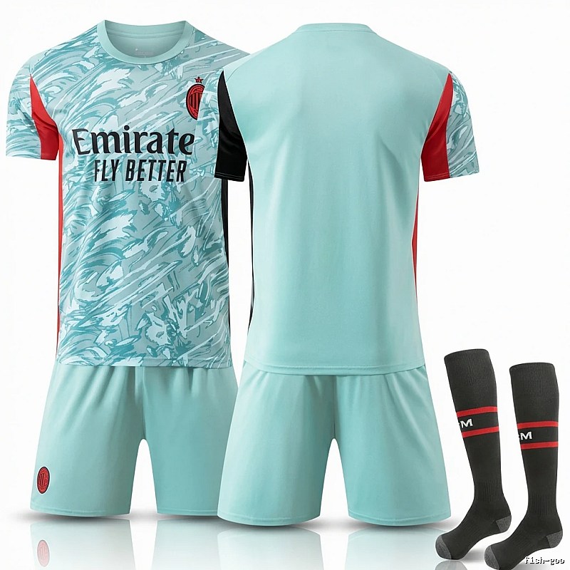 AC Milan retro light blue jersey