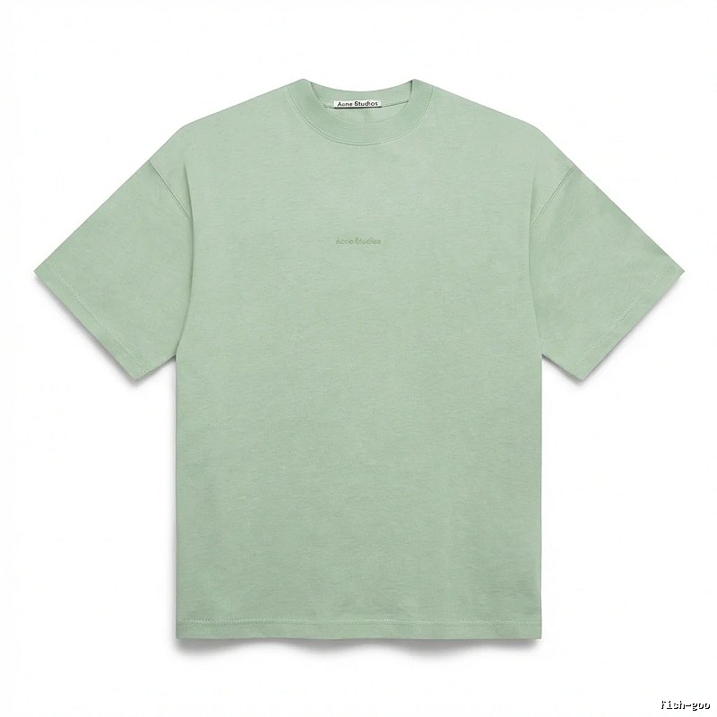 Acne Studios minimalist style light green T-shirt