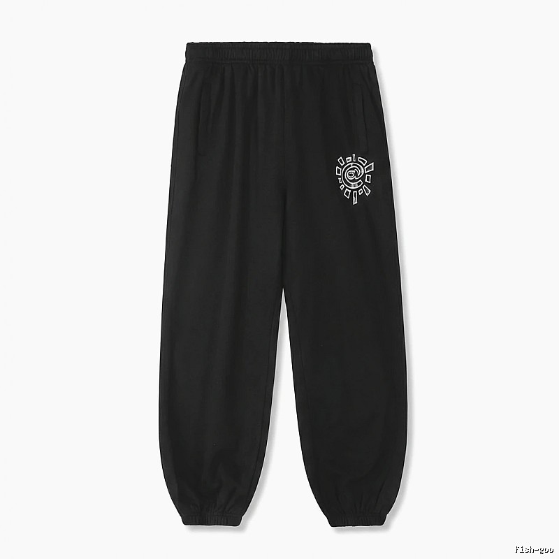 ADWYSD Printed Casual Black Pants