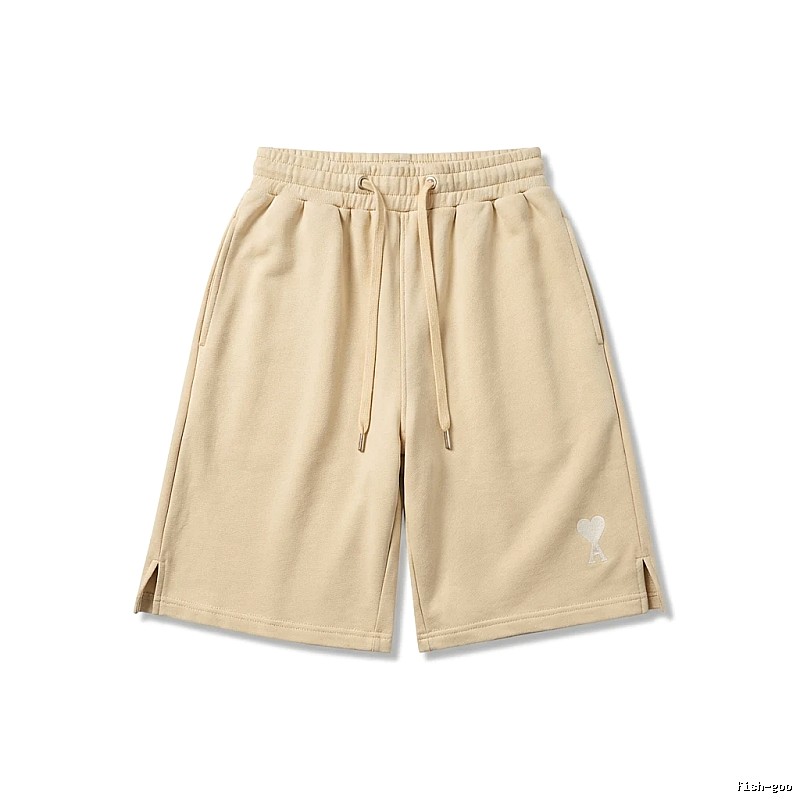 AMI casual style khaki shorts