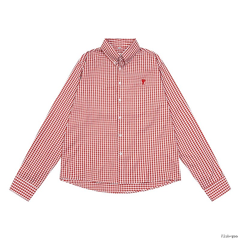 AMI checkered retro-style shirt