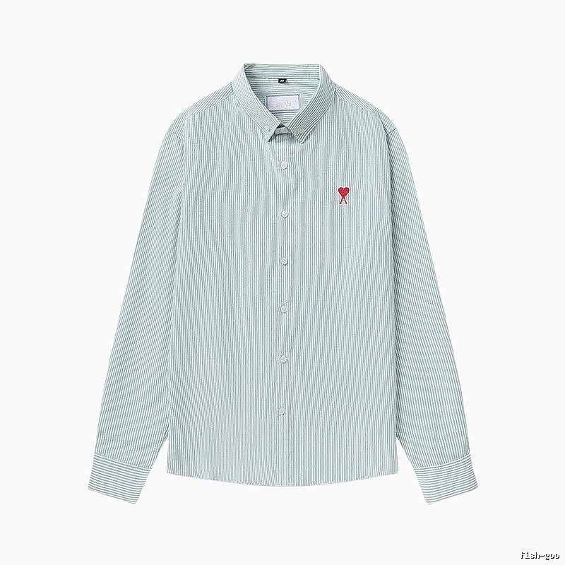 AMI Heart - Shaped Stripe Shirt