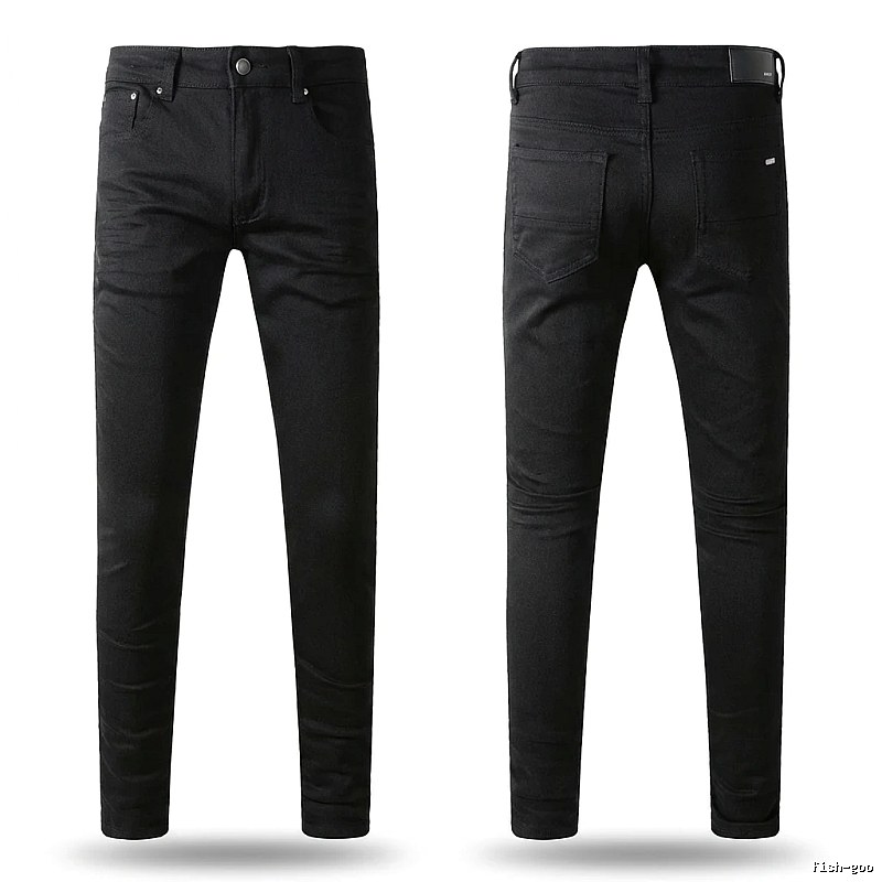 AMI Love Series Trendy and Cool Style Black Jeans
