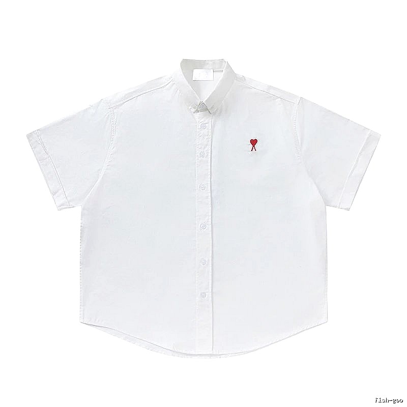 AMI Love Simple White Shirt
