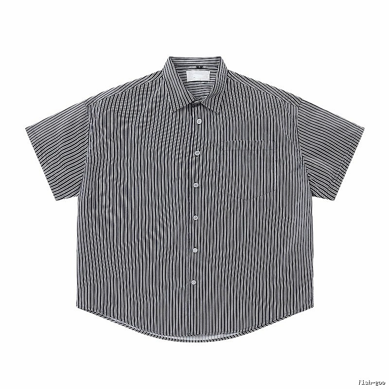 AMI striped retro-style shirt