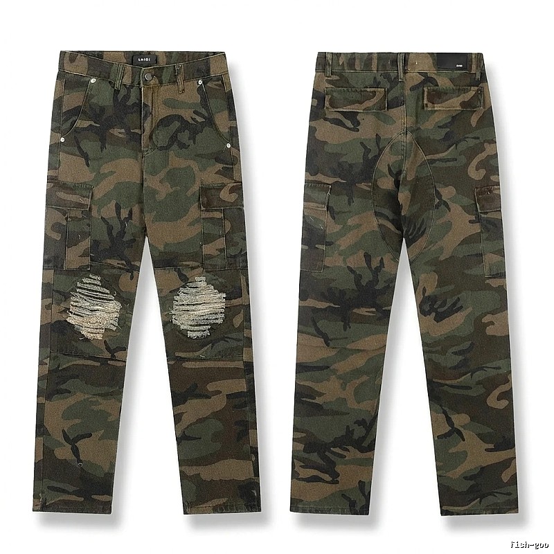 AMIRI camouflage-style work pants