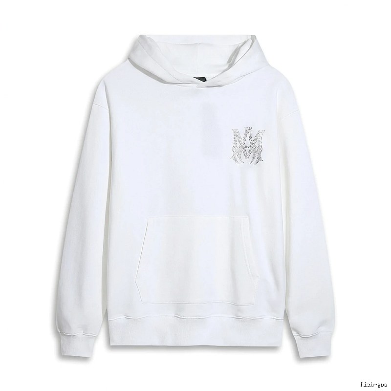 AMIRI Classic Fashion White Sweatshirt