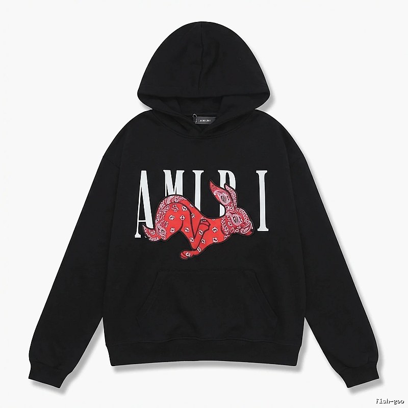AMIRI Rabbit Print Trendy Brand Sweatshirt