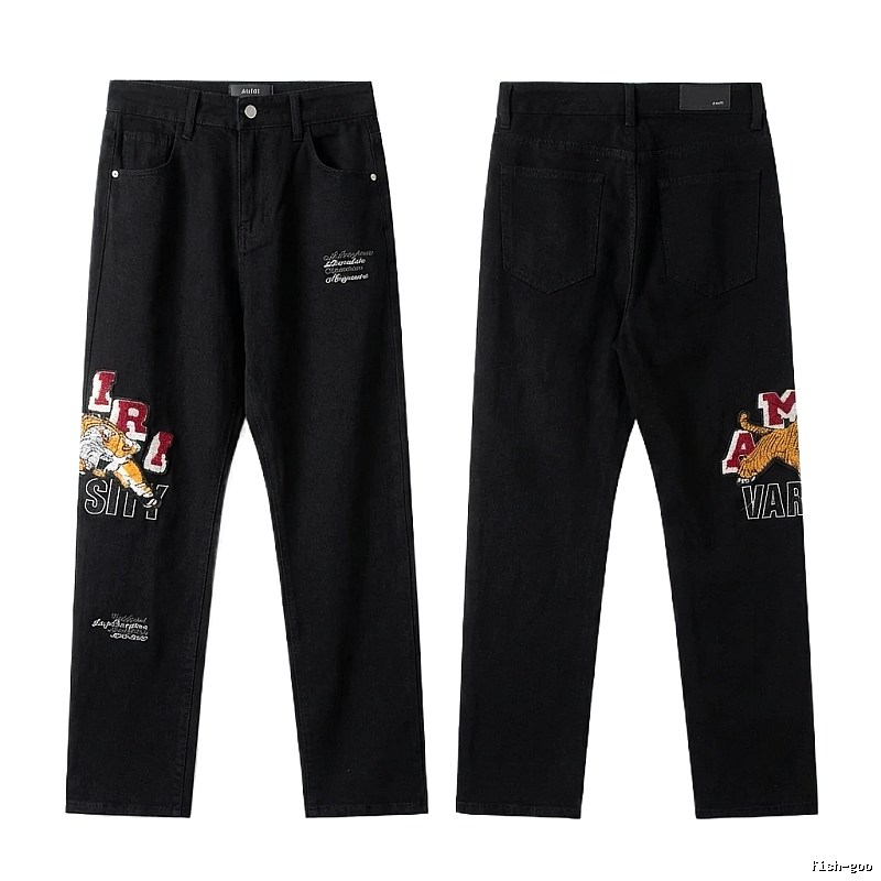 AMIRI retro - style black jeans