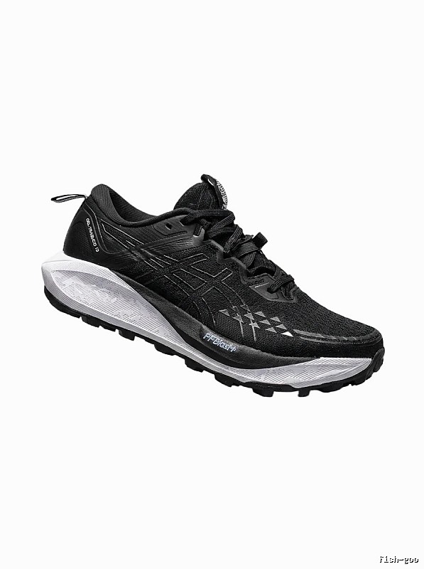 ASICS Trail Running Black Running Shoes