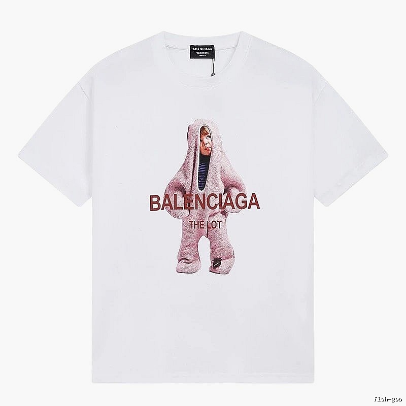 Balenciaga cartoon white T-shirt