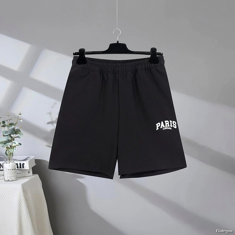 Balenciaga casual style black shorts