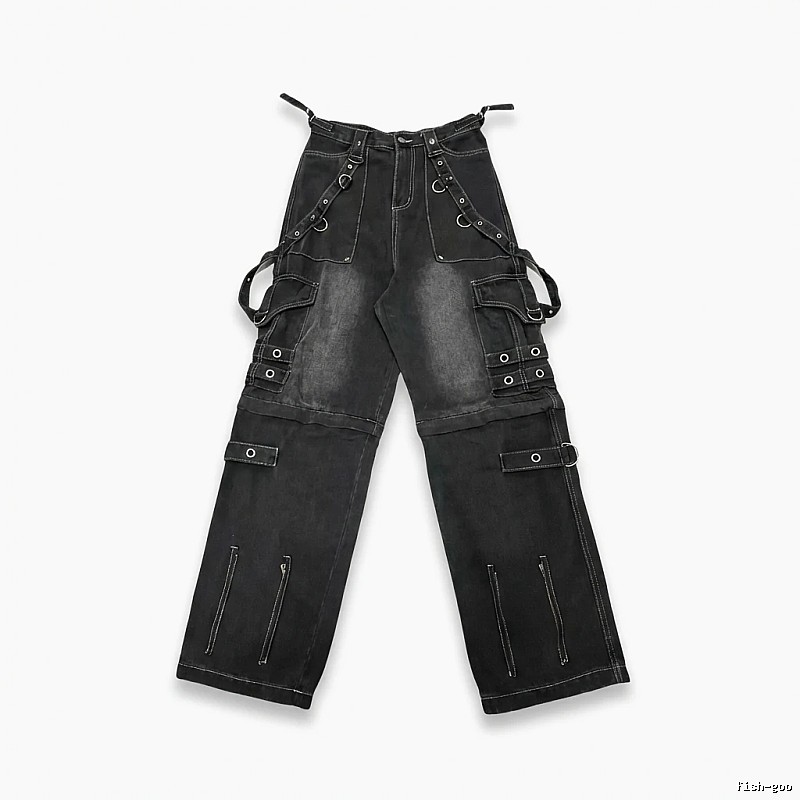Balenciaga dark workwear style jeans