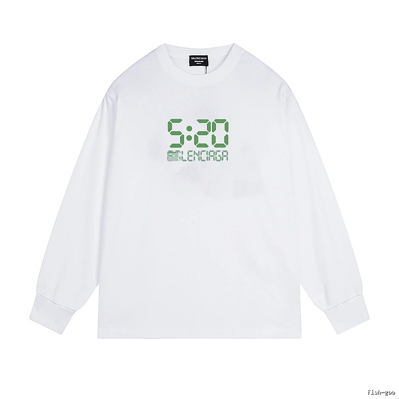 Balenciaga digital-style white T-shirt