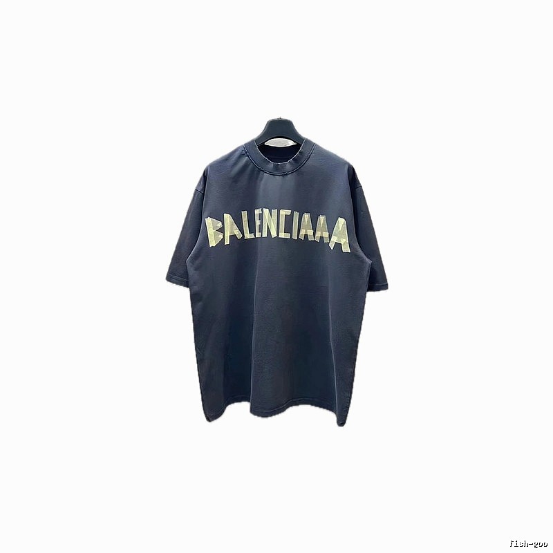 Balenciaga letter-style T-shirt