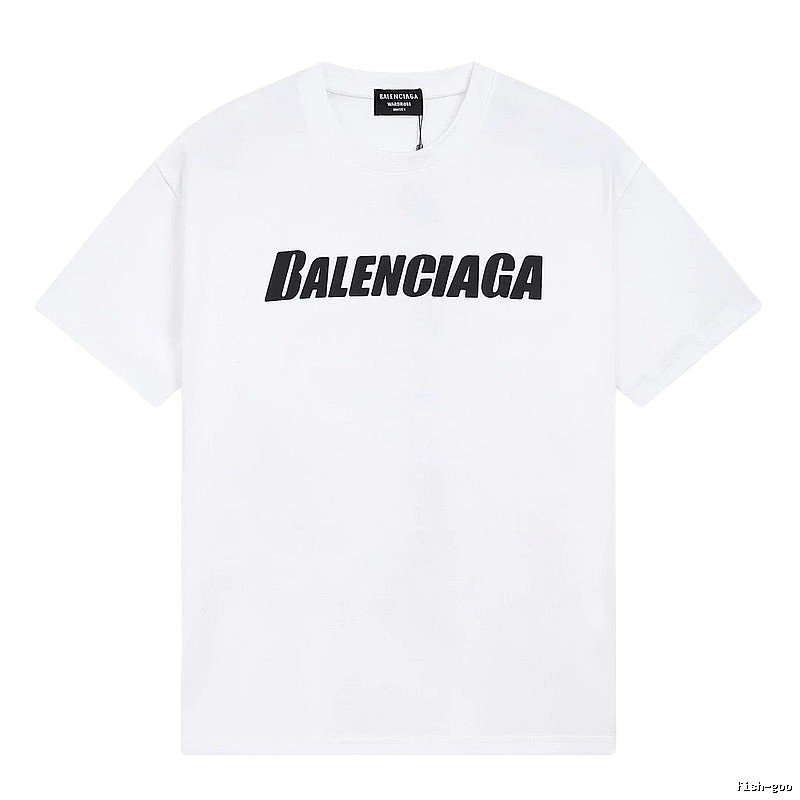 Balenciaga minimalist white T-shirt