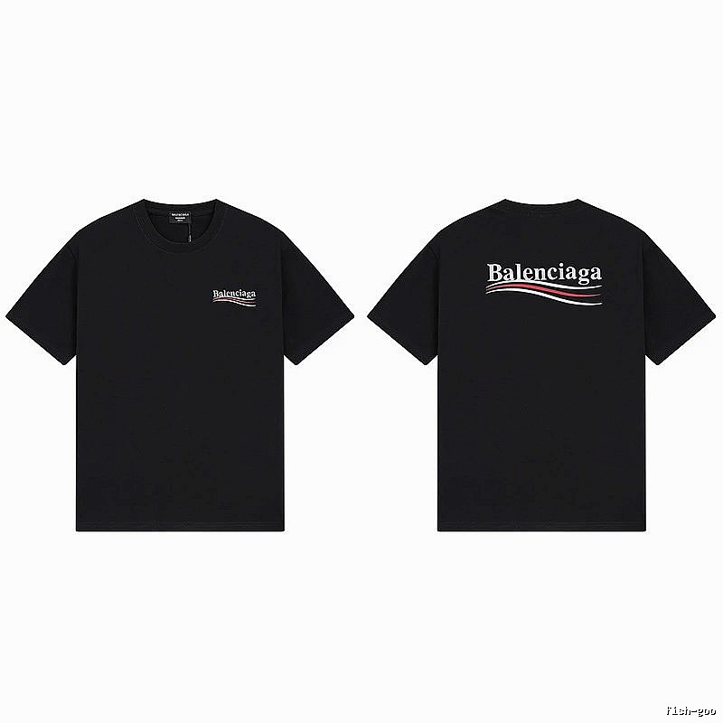 Balenciaga simple black short-sleeve