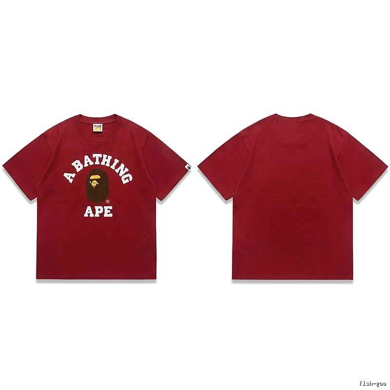Bape Ape Head Minimalist Style T-shirt