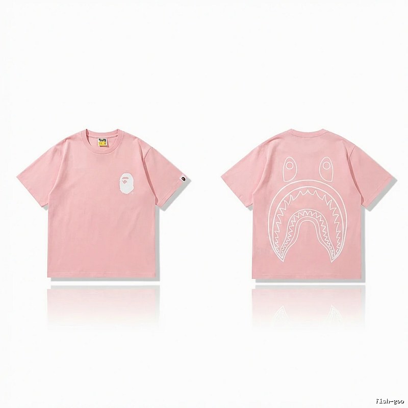 Bape Shark Series Pink T-shirt