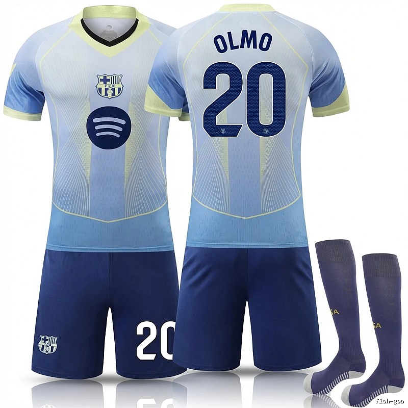 Barcelona gradient blue jersey