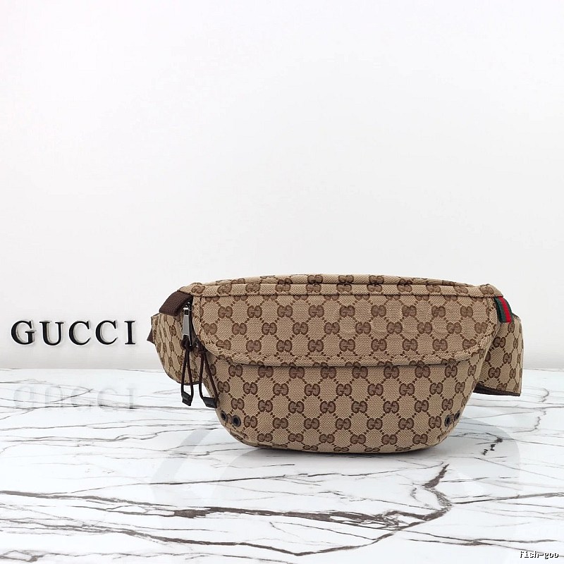 Beige GG Waist Bag Gucci Waist Bag for Daily Rotation