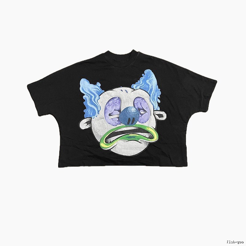 Billionaire Clown Style Black T-shirt