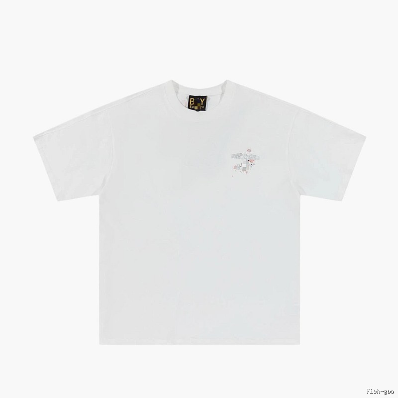 BOY Eagle Print Street Style White T-shirt