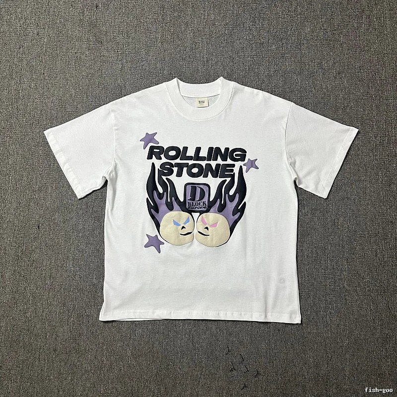 Broken Planet Casual Graphic T-shirt White Cotton Bold for Streetwear Looks