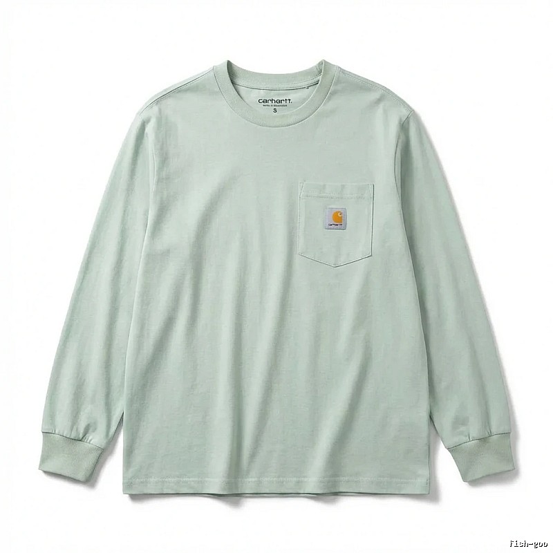 Carhartt basic simple style light green sweatshirt