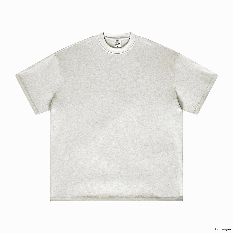Casual Plain white T-shirt Minimal White Short for Streetwear Looks