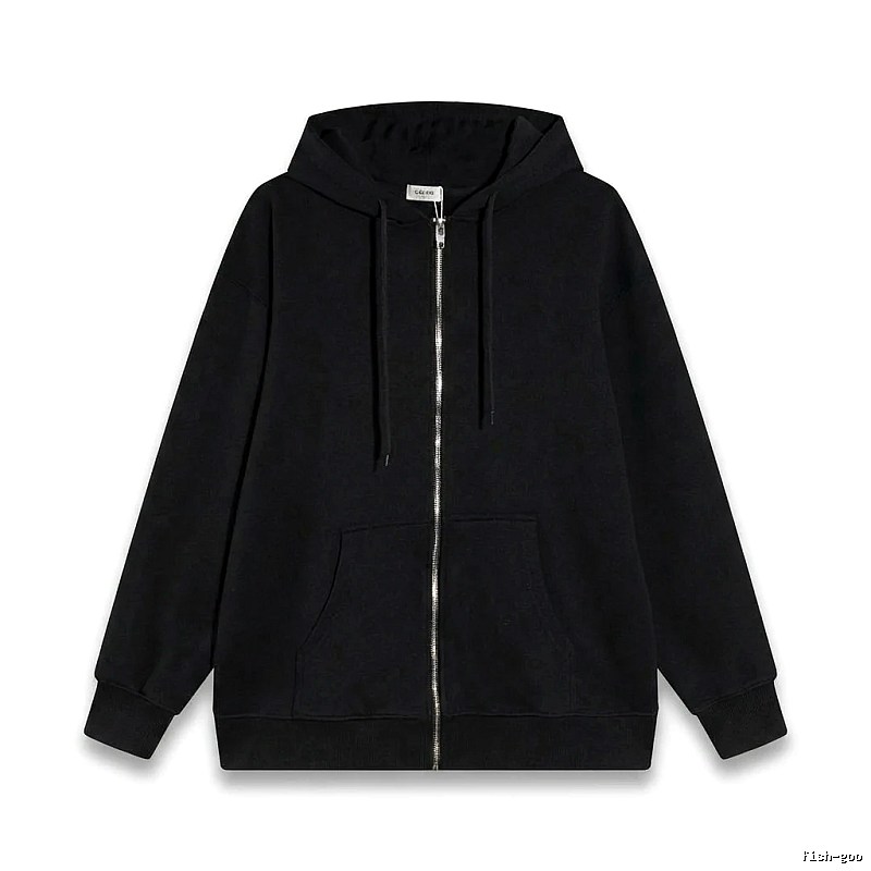 CELINE basic simple black sweatshirt