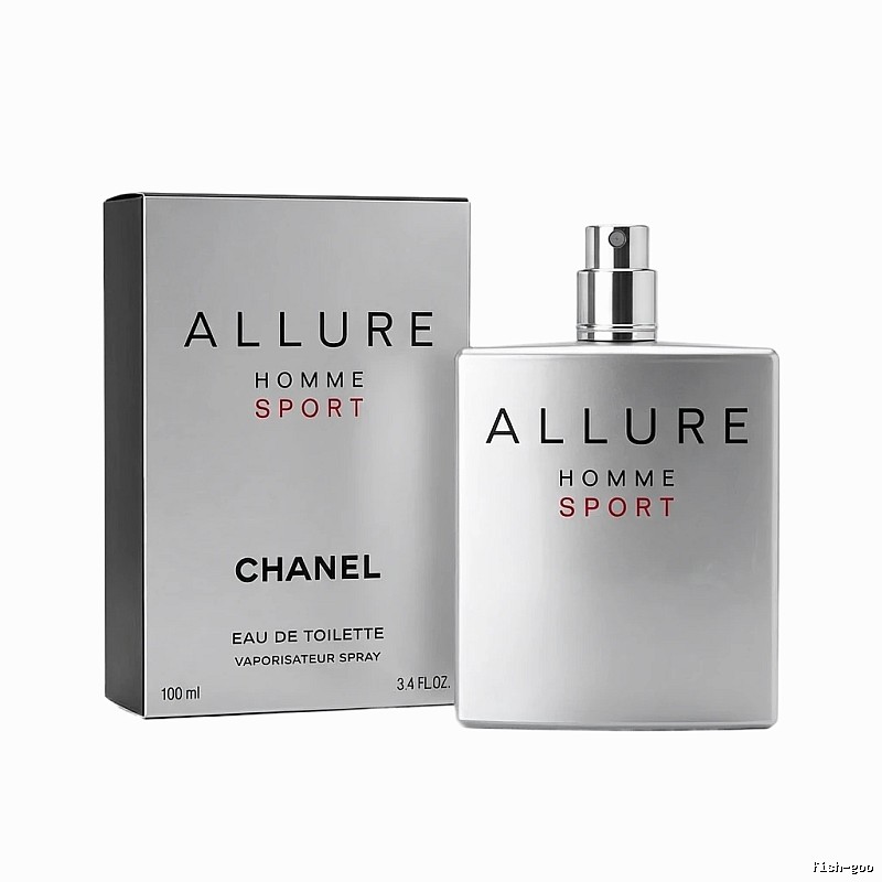 Chanel ALLURE series silver men's perfume