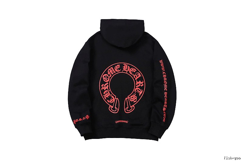 Chrome Hearts 2088-86 Black Cross Graphic Hoodie Everyday Rotation