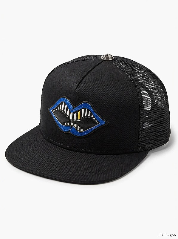 Chrome Hearts Black Trendy and Cool Wind Cap
