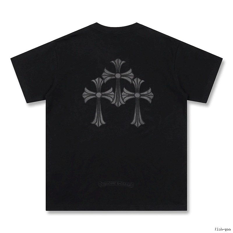 Chrome Hearts Cross Print Black T-shirt