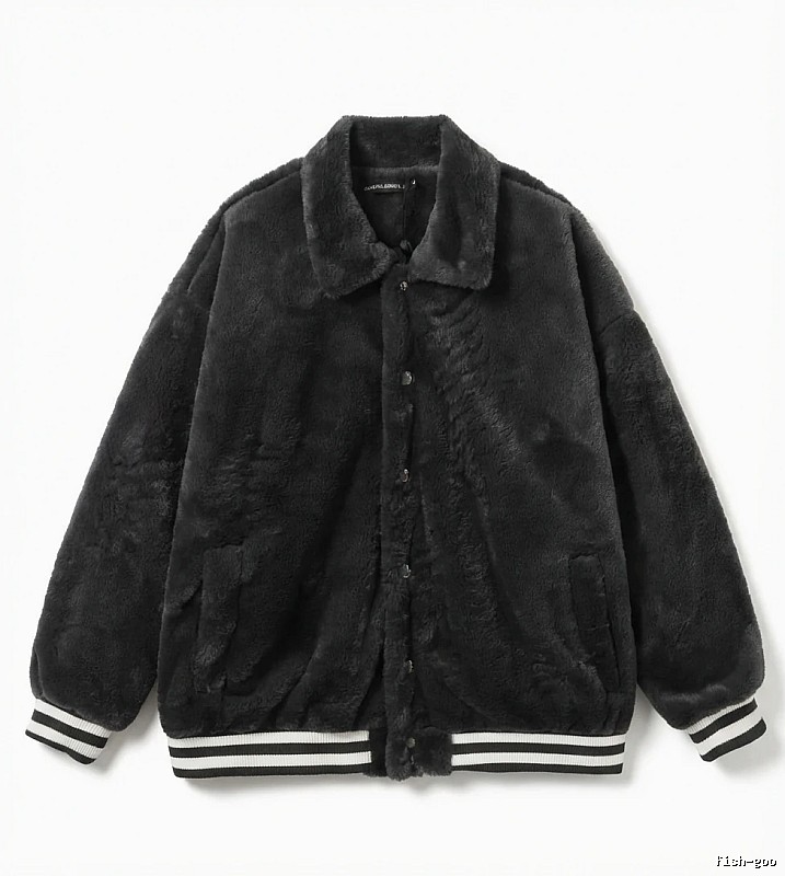 Chrome Hearts plush retro-style coat
