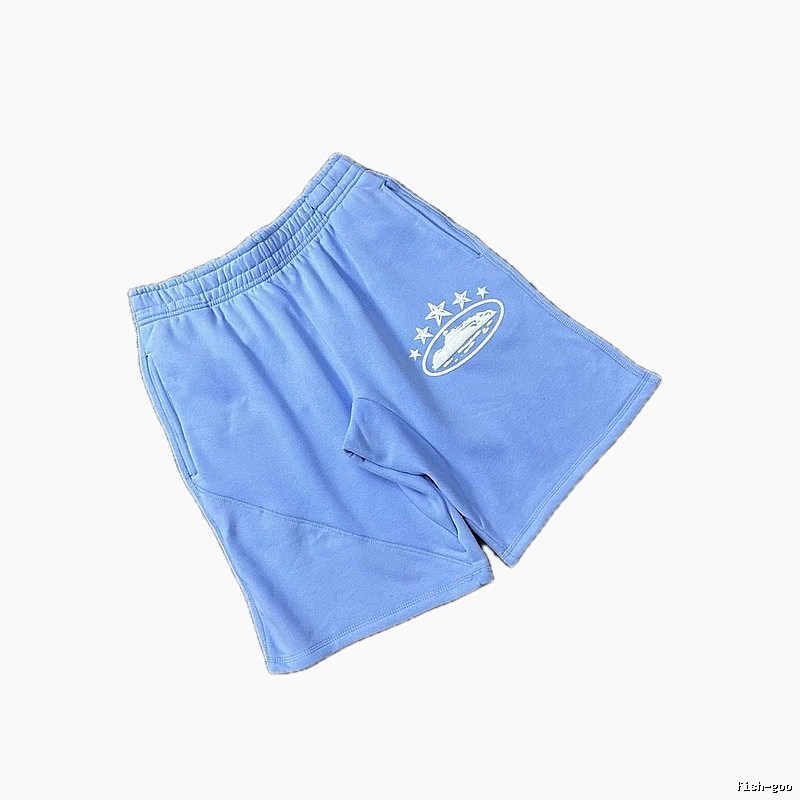 Corteiz casual light blue shorts