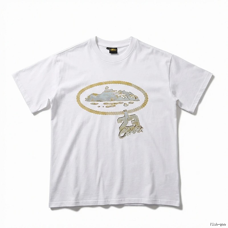 Corteiz Printed Trendy White T-shirt