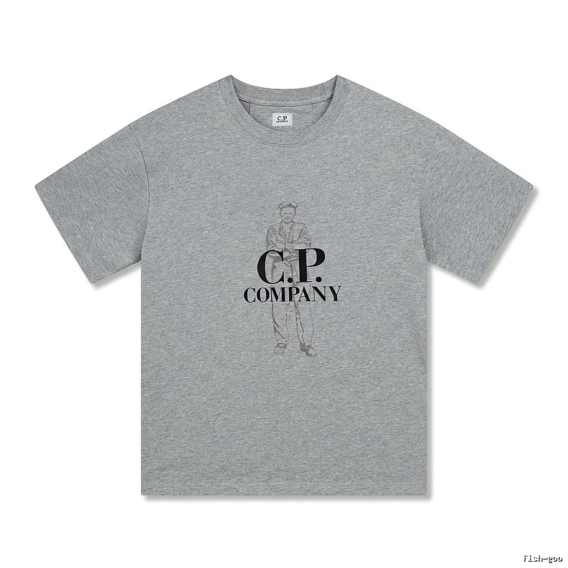 C.P. Retro Style Gray T-shirt
