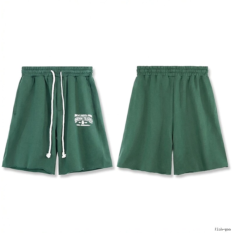 DENIM TEARS American Retro Green Shorts
