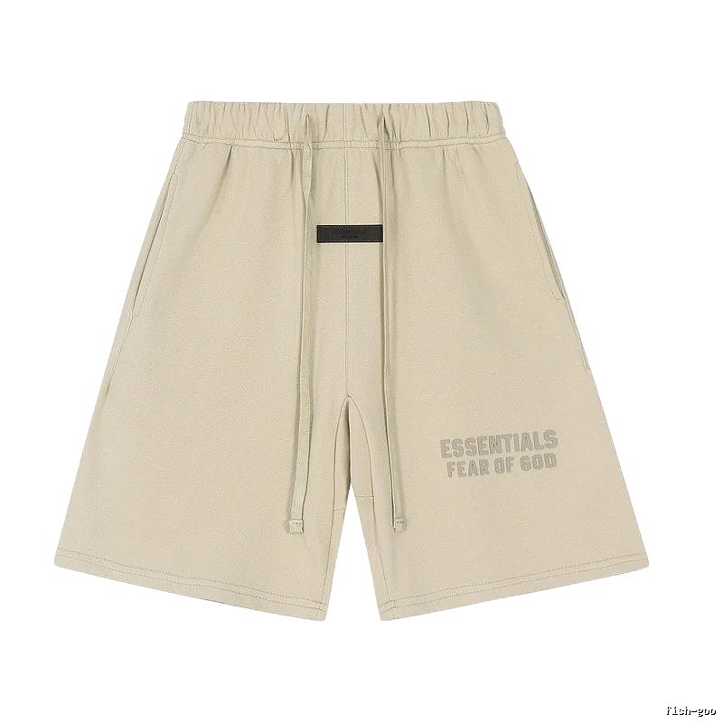 ESSENTIALS casual khaki shorts