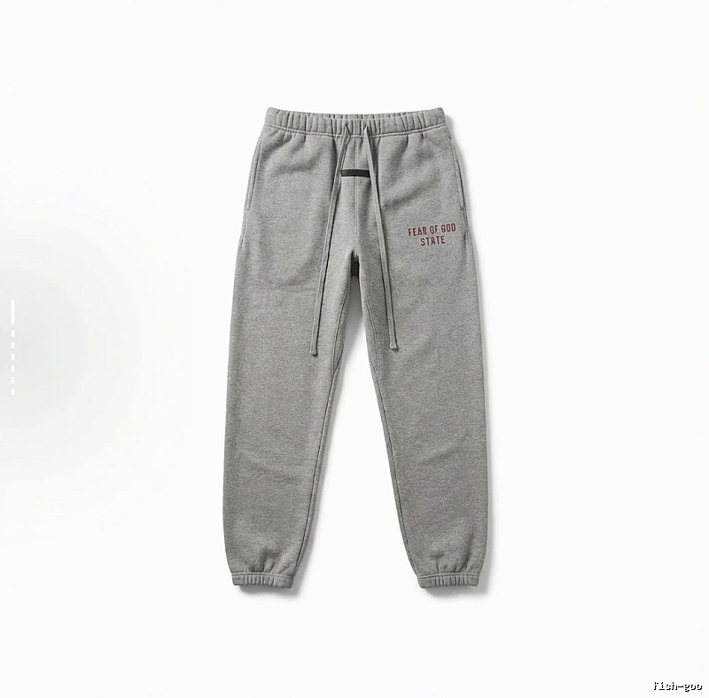 ESSENTIALS casual style grey sweatpants