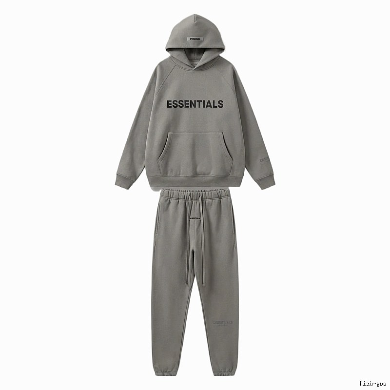 ESSENTIALS grey casual suit