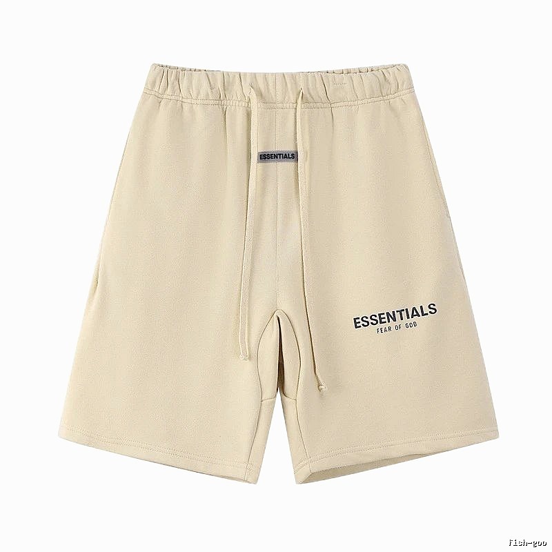 ESSENTIALS minimalist style beige shorts