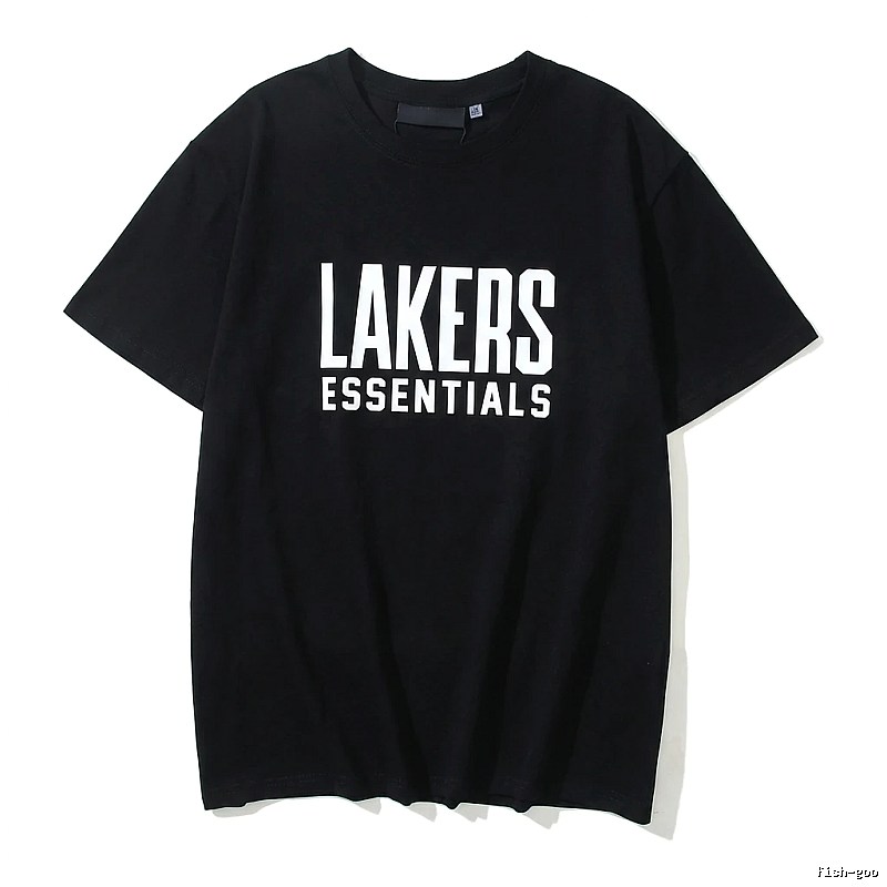 ESSENTIALS minimalist style black T-shirt