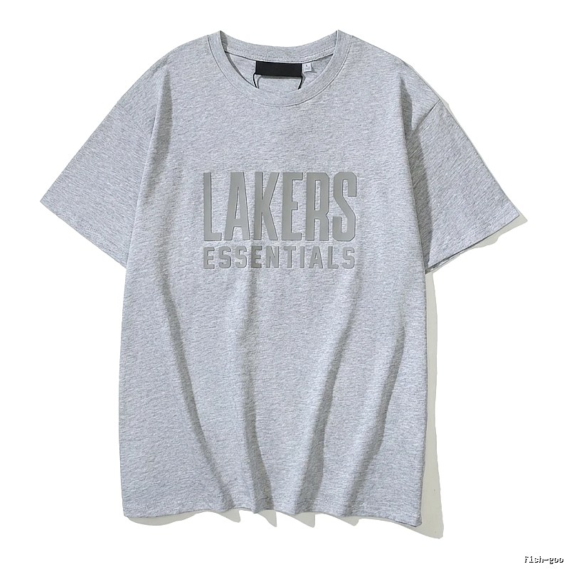 ESSENTIALS minimalist style grey T-shirt
