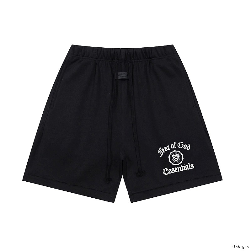 ESSENTIALS trendy brand black shorts