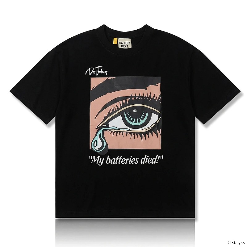 Gallery Dept Dark Style Black T-shirt