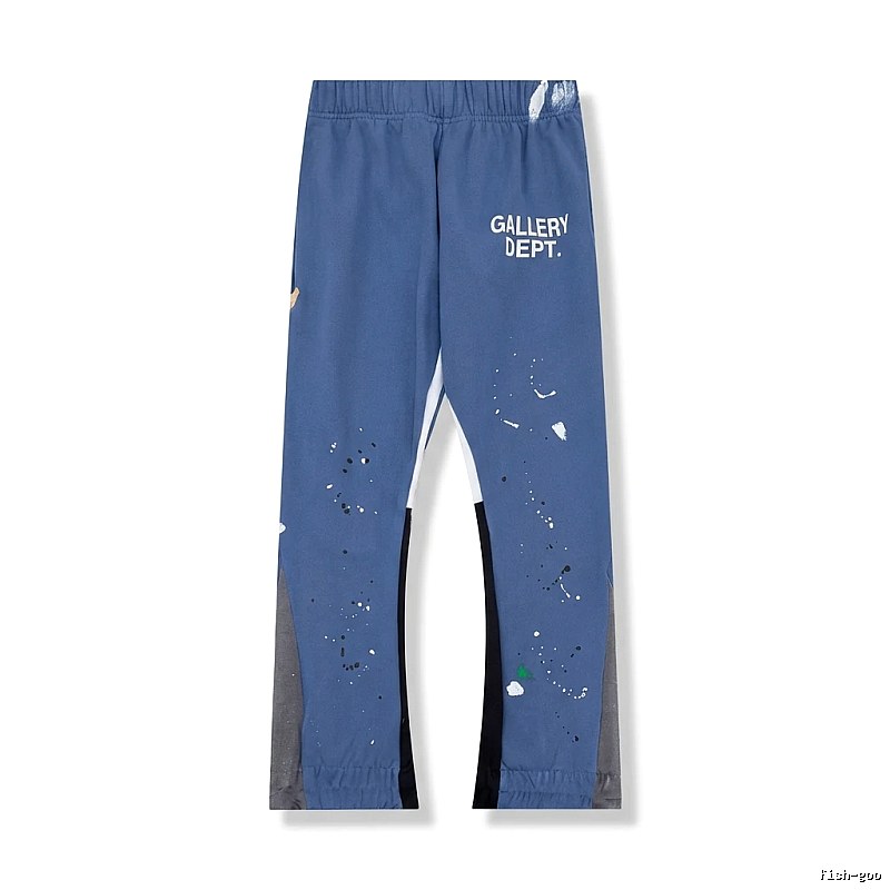 Gallery Dept Graffiti Style Blue Pants