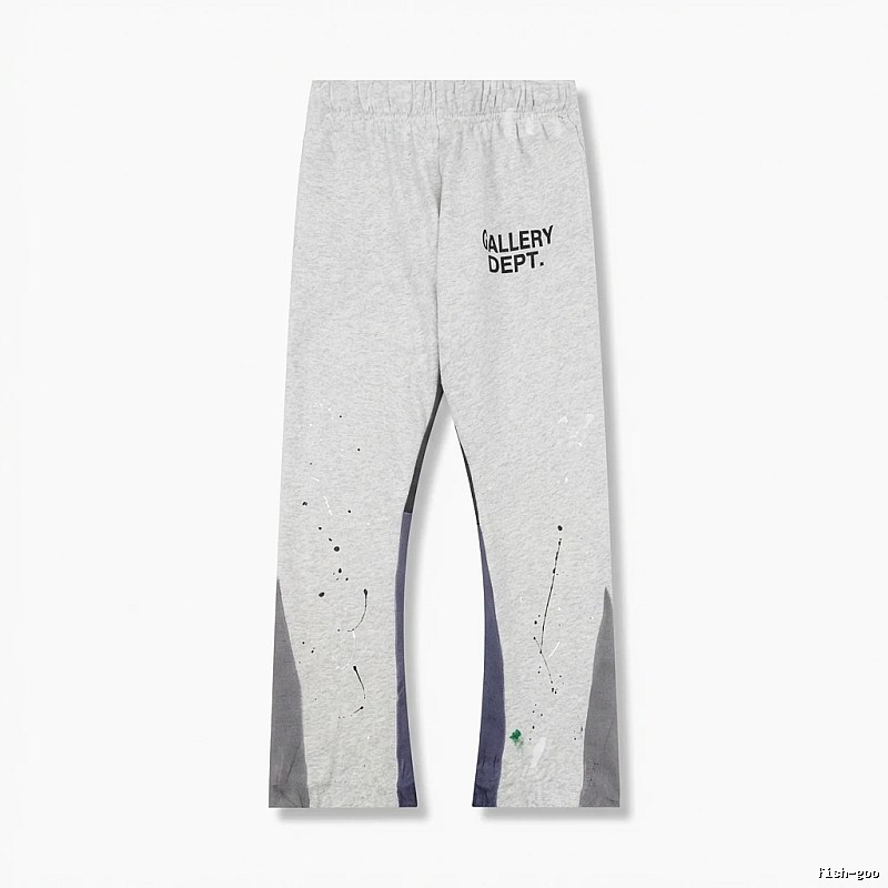 Gallery Dept Graffiti-style Grey Long Pants